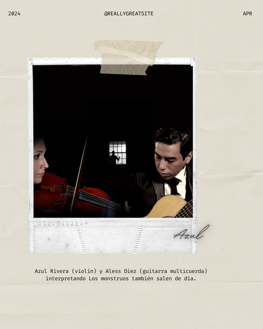 Azul Rivera y Aless Diez, narrativa sonora en Schmidt & Hallowey.